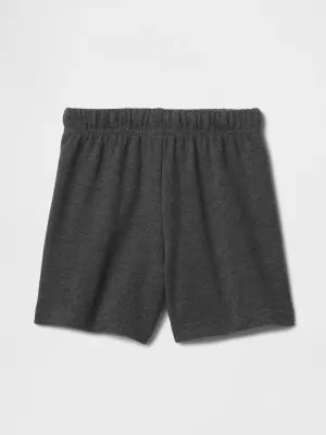 Gyermek rövidnadrág GAP LOGO SWEATSHORTS 725201-01 SZÉN HTHR SZÜRKE