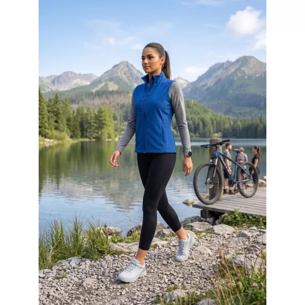 Női softshell mellény ALTISPORT NoPrint NP/ALW965 KIRÁLYKÉK 