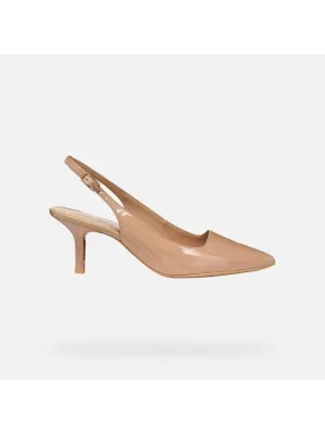 Női pumpák GEOX KLEOPY G013173 VILÁGOSBARNA