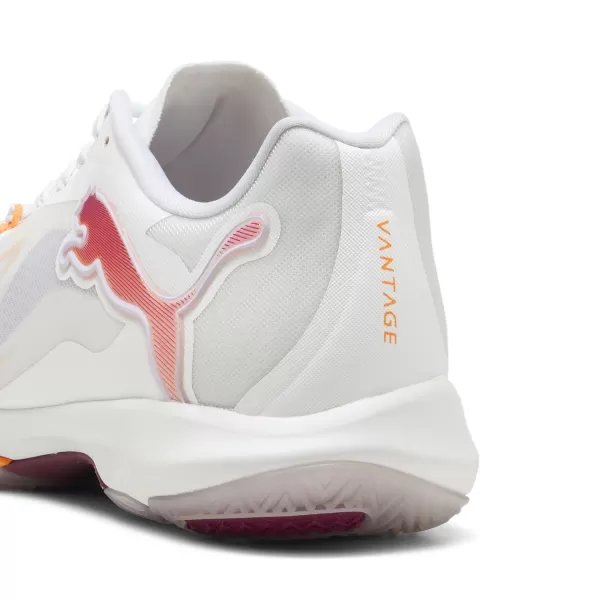  Női cipők PUMA VANTAGE NITRO W+ 108563-01 FEHÉR/BOGYÓ/MELEG TŰZ/LILA 