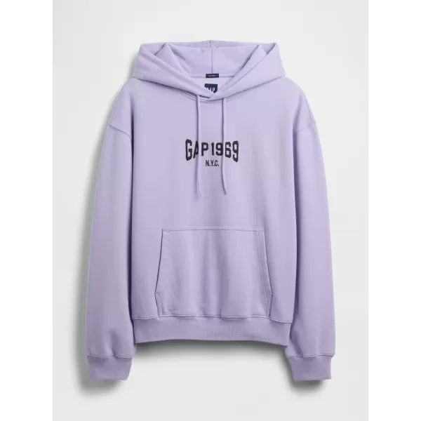  Férfi pulóver GAP LOGO PULLOVER HOODIE 821291-00 ORCHIDEA 