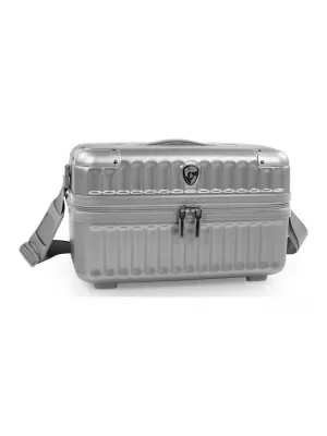Bőrönd HEYS Luxe Beauty Case EZÜST