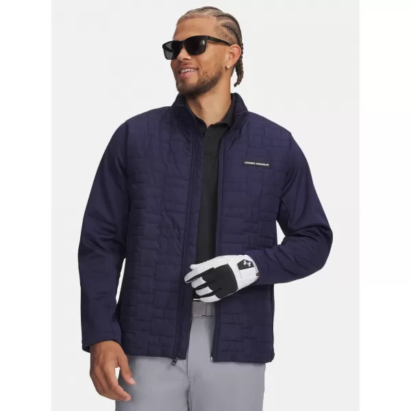  Férfi dzseki UNDER ARMOUR DRIVE PRO INSULATED JACKET 6011061-410 KÉK 