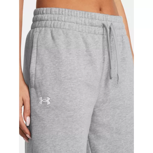  Női sportnadrág UNDER ARMOUR UA RIVAL FLC STRAIGHT PANT 1381847-011 SZÜRKE 