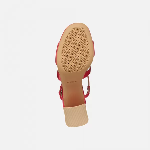  Női szandál GEOX NEW ERAKLIA 80 T01 G012895 PIROS 