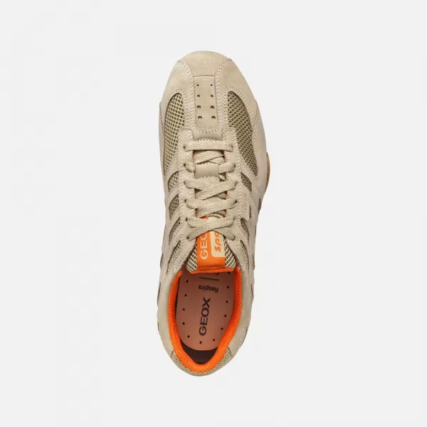  Férfi tornacipő GEOX SNAKE ORIGINAL G002963 BÉZS 