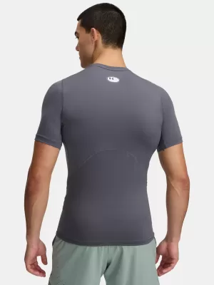 Férfi póló UNDER ARMOUR HG ARMOUR COMP SS 1361518-025 SZÜRKE