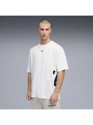 Férfi póló PUMA M GRAPHIC OVERSIZED TEE 528528_02 PUMA FEHÉR