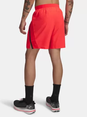 Férfi rövidnadrág UNDER ARMOUR UA LAUNCH 7'' SHORTS 1382620-714 PIROS