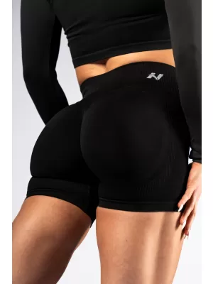 Magas derekú push-up rövidnadrág POWER 893 BLACK Nebbia