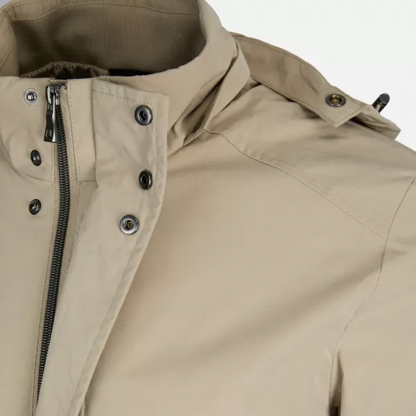  Férfi parka GEOX DAMON G012292 BÉZS 