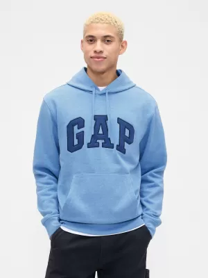 Férfi pulóver GAP LOGO HOODIE PULLOVER 674148-26 KÉK CSÁBÍTÁS