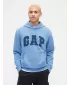 Férfi pulóver GAP LOGO HOODIE PULLOVER 674148-26 KÉK CSÁBÍTÁS