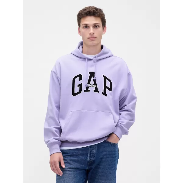  Férfi pulóver GAP LOGO PULLOVER HOODIE 781237-02 ORCHIDEA 