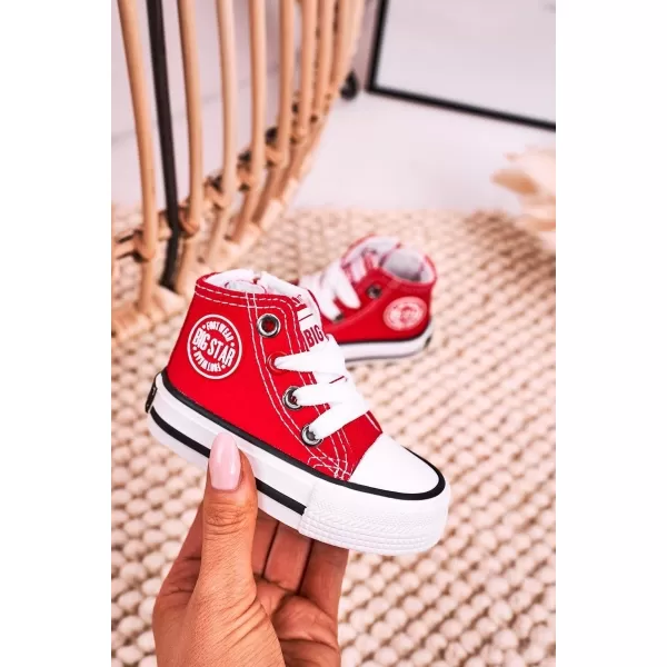  Gyermek tornacipő BIG STAR HH374190 RED Big Star Shoes 