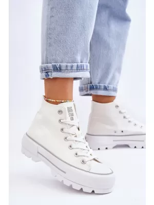 Női tornacipő BIG STAR LL274156 WHITE Big Star Shoes