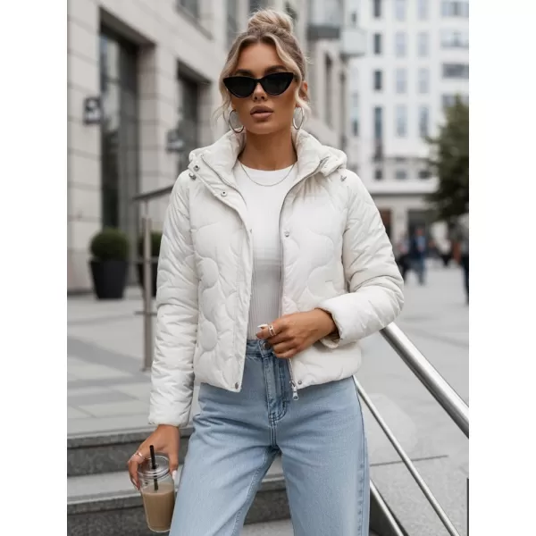  Női kabát DSTREET TY3582 FEHÉR 