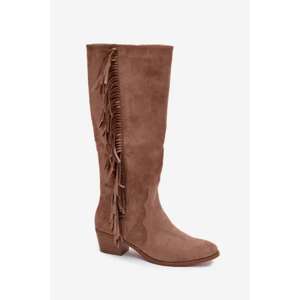  Női csizma BOTO FIRLINA 40921 KHAKI 