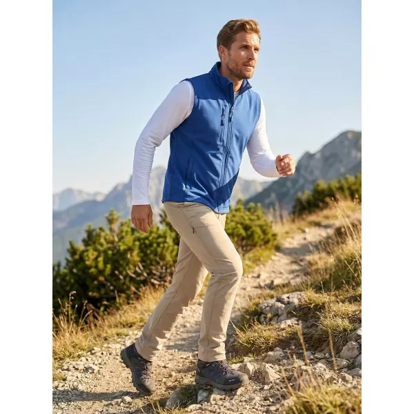 Férfi softshell mellény ALTISPORT NoPrint NP/ALM865 KIRÁLYKÉK 