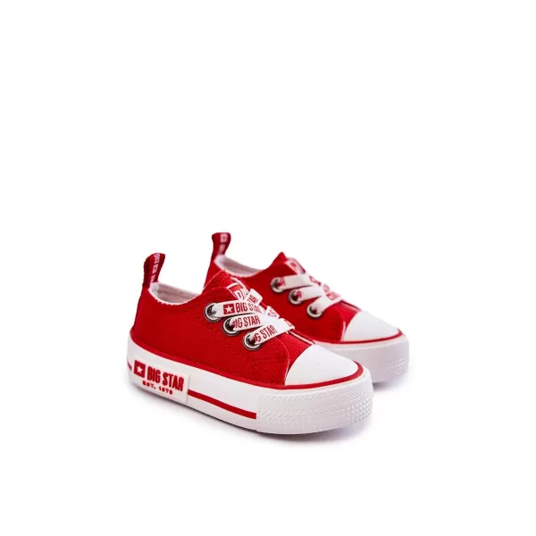 Gyermek tornacipő BIG STAR KK374051 RED Big Star Shoes 