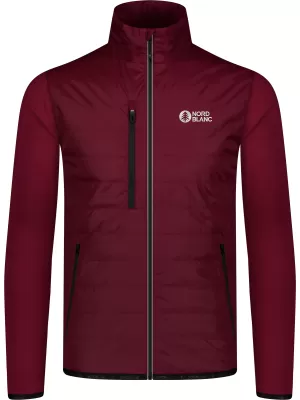 Férfi sportdzseki NORDBLANC MEANDER NBWJM8360 BURGUNDIA