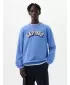 Férfi pulóver GAP LOGO CREWNECK SWEATSHIRT 829103-07 CABANA KÉK