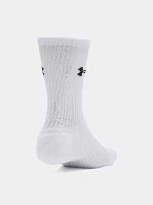 Zokni UNDER ARMOUR PERFORMANCE COTTON 3P CRW 6009685-100 FEHÉR
