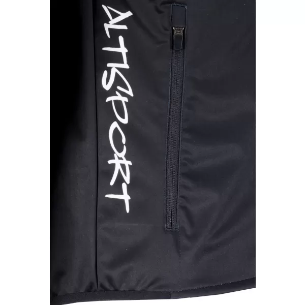  Férfi prémium softshell kabát ALTISPORT VOJ/ALM051JACK01 SZÜRKÉSFEKETE 