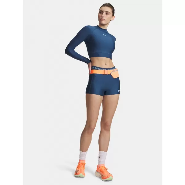  Női rövidnadrág UNDER ARMOUR HEATGEAR SHORTY 6010725-498 KÉK 