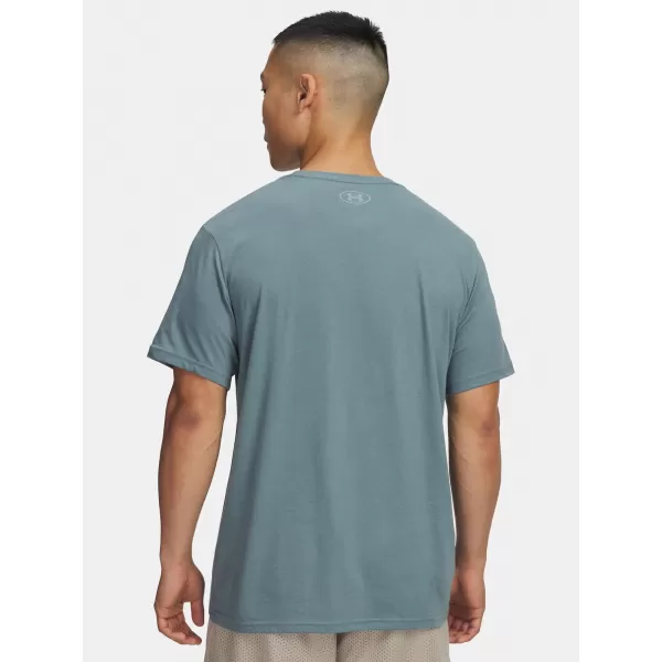  Férfi póló UNDER ARMOUR UA GL FOUNDATION UPDATE SS 1382915-587 KÉK 