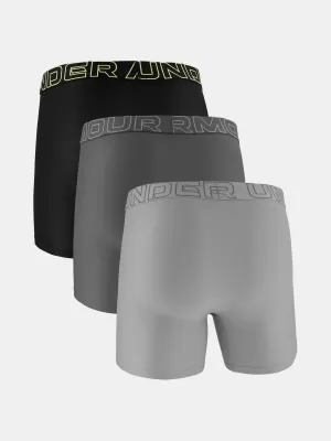 Férfi boxerek UNDER ARMOUR UA PERFORMANCE TECH MESH - SOLID 6IN - 1383884-069 TITÁN