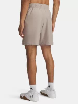 Férfi rövidnadrág UNDER ARMOUR UA TECH WOVEN WORDMARK SHORT 1383356-203 BARNA