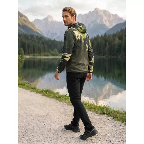  Férfi prémium softshell kabát ALTISPORT VOJ/ALM125JACK01 MASZK/GRN 