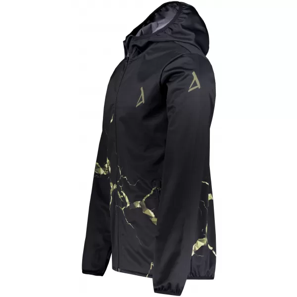  Férfi prémium softshell kabát ALTISPORT VOJ/ALM129JACK01 FEKETE/KATONAI 