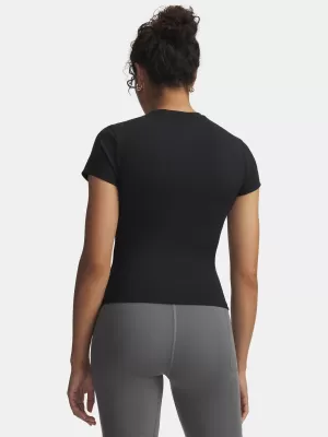 Női póló UNDER ARMOUR MOTION FITTED SS EMEA 6012291-001 FEKETE