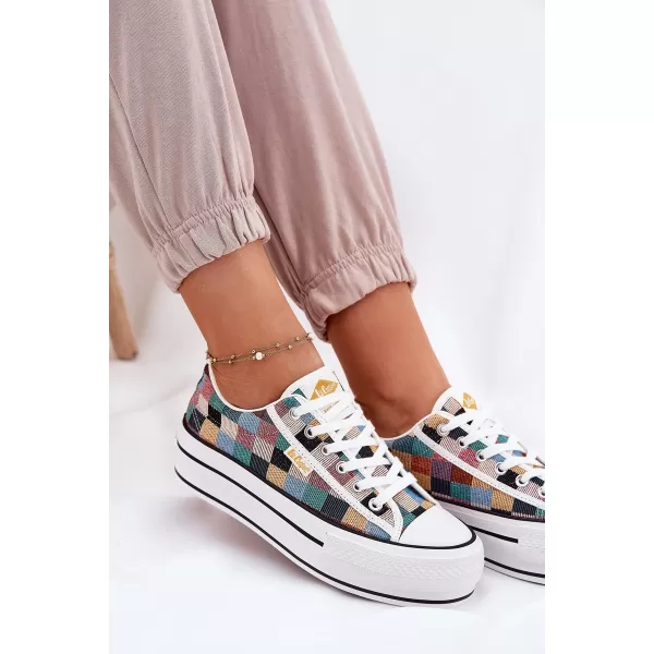  Női tornacipő LEE COOPER LCW-25-31-3441L FEKETE 