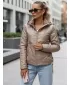 Női kabát DSTREET TY5633 KARAMELLA