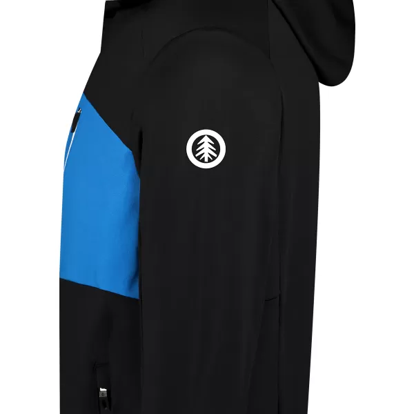  Férfi powerfleece pulóver NORDBLANC BRACKEN NBWFM8286 FEKETE 