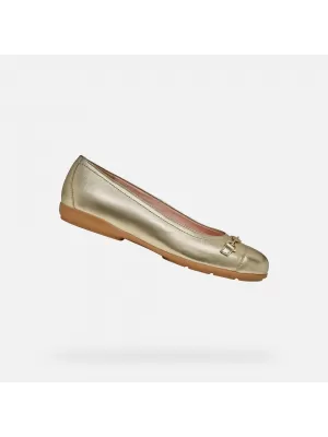 Női balerinák GEOX ANNYTAH G012969 ARANYSÁRGA