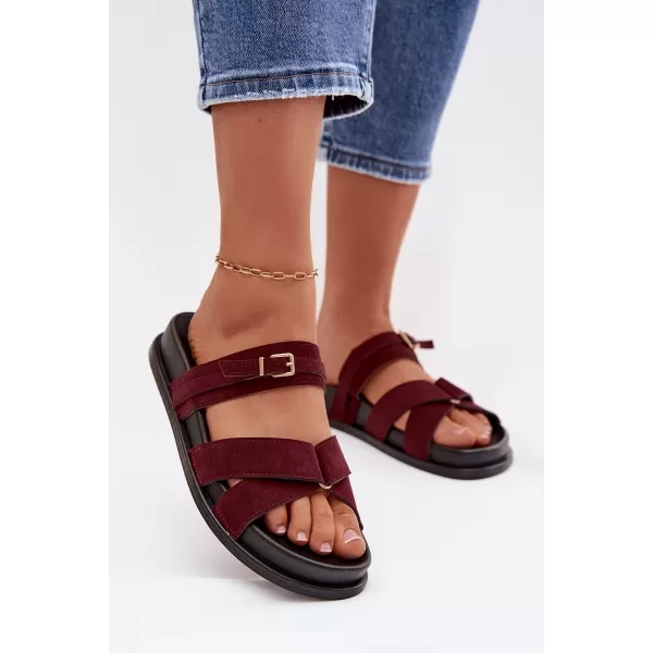  Női papucs BOTO SELORINA 41592 BURGUNDIA 