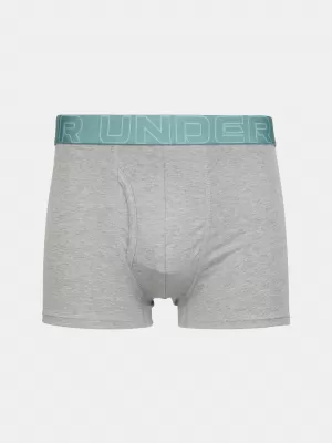 Férfi boxerek UNDER ARMOUR M UA PERF COTTON 3IN - 3PK JÁSPIS KÉK