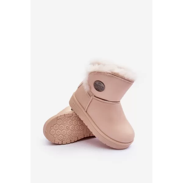  Gyermek téli cipő BIG STAR MM374084 BÉZS Big Star Shoes 