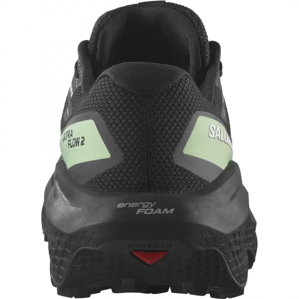  Férfi cipők SALOMON ULTRA FLOW 2 GTX L47981400 FEKETE/FEKETE/PATINA ZÖLD 