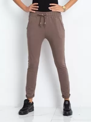 Női melegítőnadrág BASIC FEEL GOOD RV-DR-3698.08X BARNA