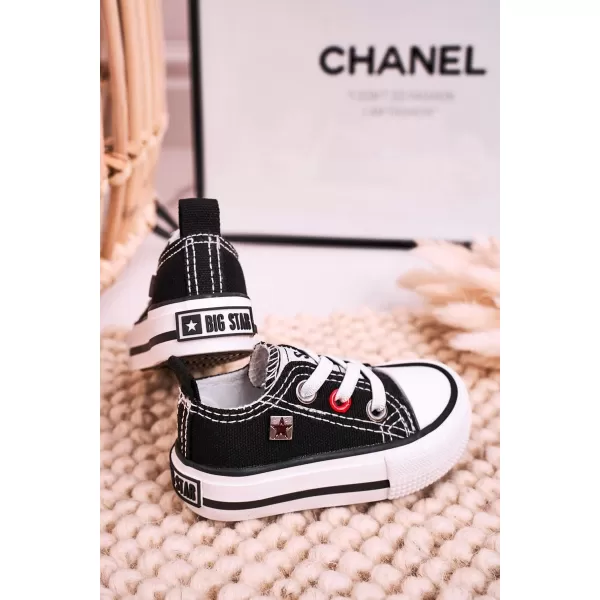  Gyermek tornacipő BIG STAR HH374194 BLACK Big Star Shoes 