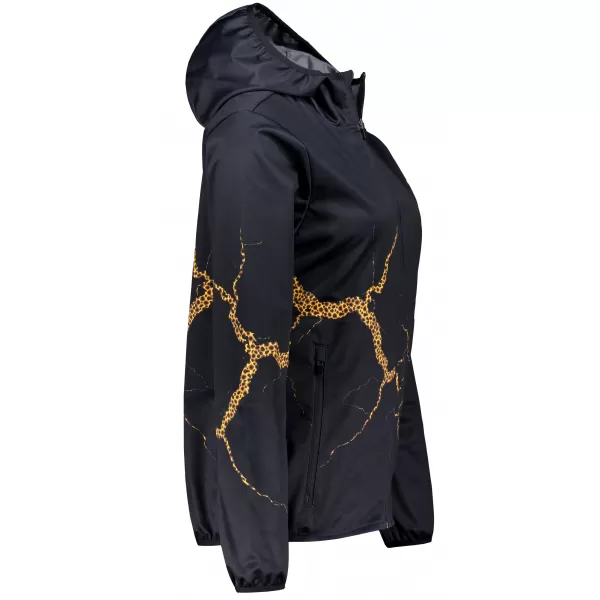  Női prémium softshell kabát ALTISPORT VOJ/ALW129JACK01 FEKETE 
