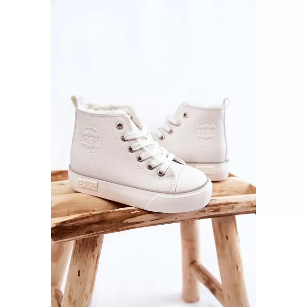  Gyermek tornacipő BIG STAR KK374227 WHITE Big Star Shoes 