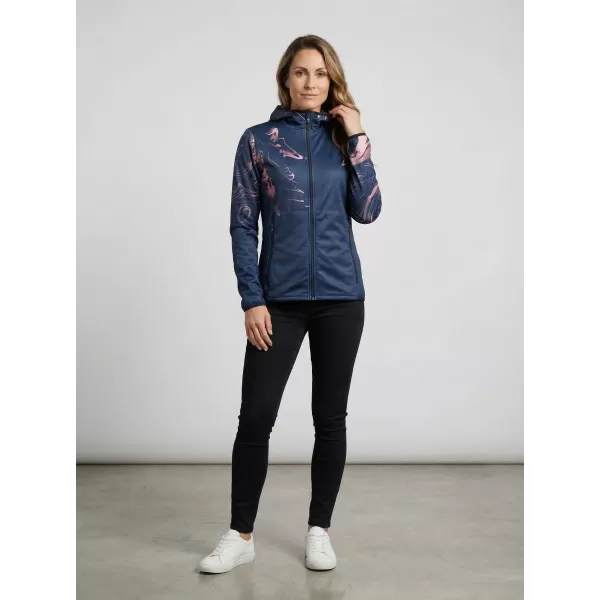  Női prémium softshell kabát ALTISPORT VOJ/ALW064JACK01 KÉK RÓZSASZÍN 
