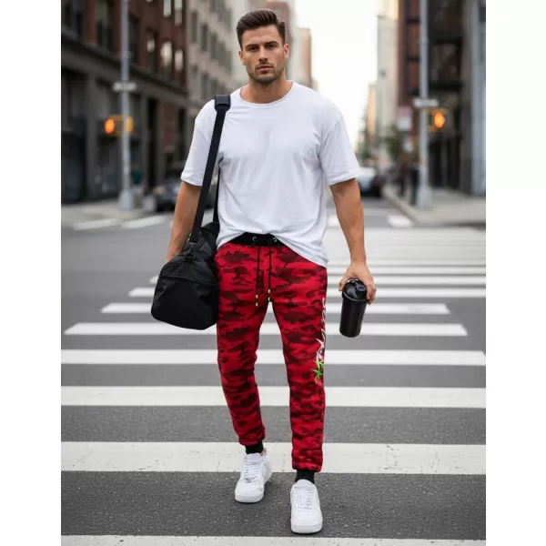  Férfi nadrág DSTREET UX3514 PIROS 