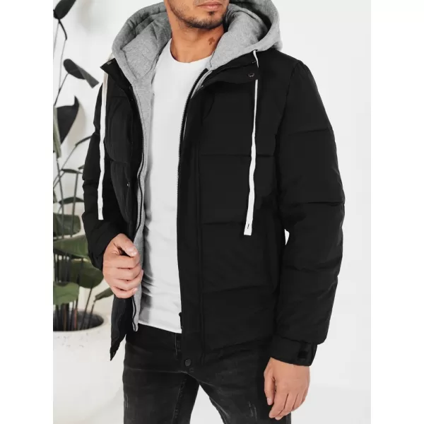  Férfi dzseki DSTREET TX5104 FEKETE 